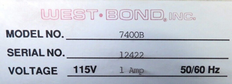 West-Bond 7400B